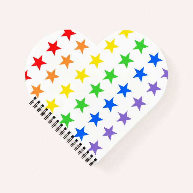 Cuaderno Patrón Estelar Colorido Moderno (Anverso)