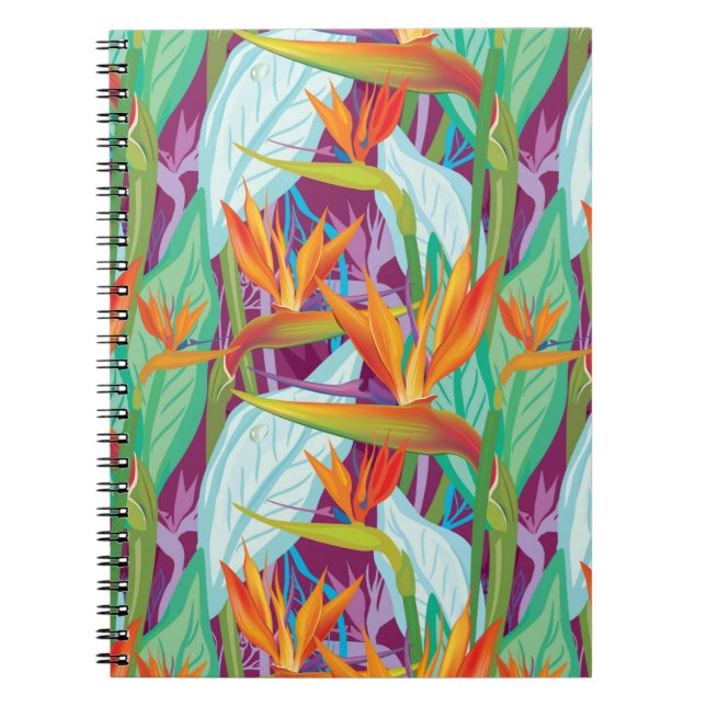 Cuaderno Patrón estrelitzia (Frente)