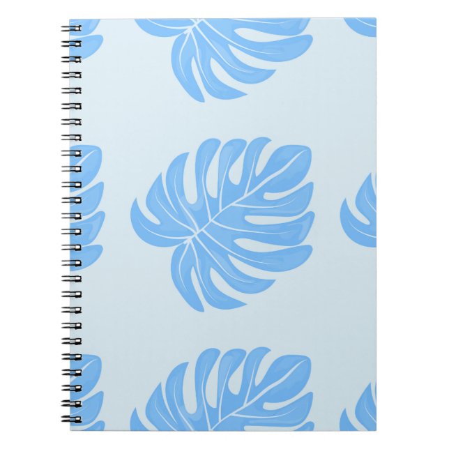 Cuaderno Patrón étnico sin fisuras tropicales con licencia  (Frente)