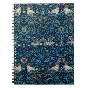 Cuaderno Patrón famoso de las aves de William Morris (1834-