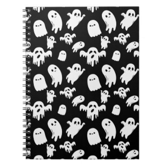 Cuaderno Patrón fantasma de Halloween