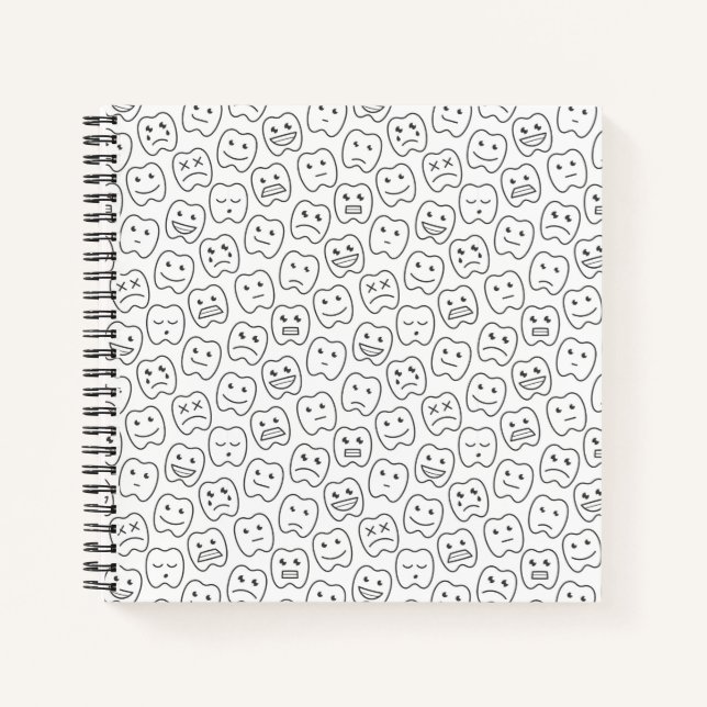 Cuaderno Patrón feliz de los dientes (Anverso)