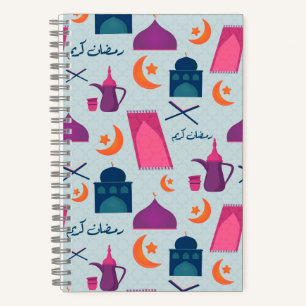 Cuaderno Patrón feliz de Ramadán