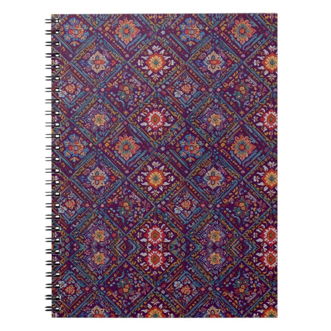 Cuaderno Patrón Floral  (Frente)