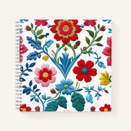 Cuaderno Patrón floral