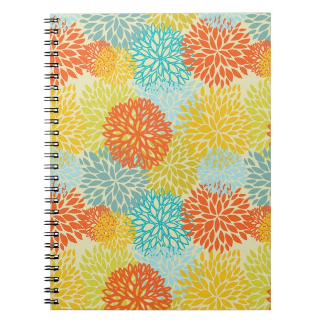 Cuaderno Patrón floral 3 (Frente)