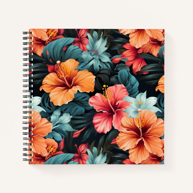 Cuaderno Patrón floral #32 (Anverso)