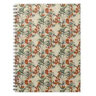 Cuaderno Patrón floral botánico