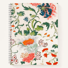 Cuaderno Patrón floral chino a mediados del siglo XVIII