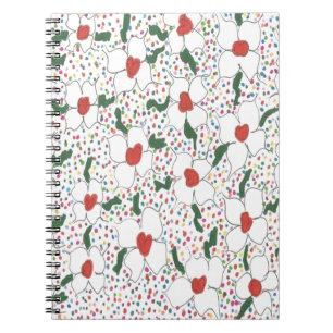 Cuaderno Patrón floral clásico