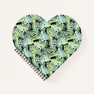 Cuaderno Patrón floral de la jungla