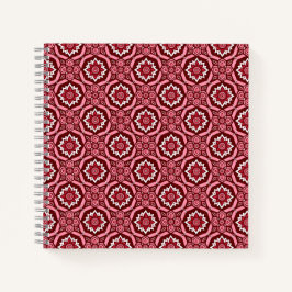 Cuaderno Patrón floral de Moda Boho de estilo