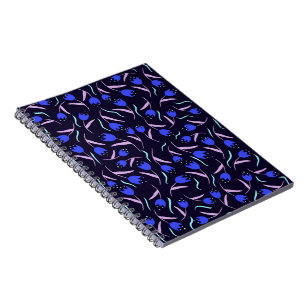 Cuaderno Patrón Floral de Primavera
