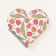 Patrón floral de tulipanes sin soldadura - Botánic