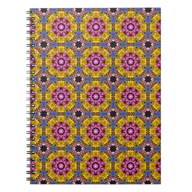 Cuaderno Patrón floral de verano (Frente)
