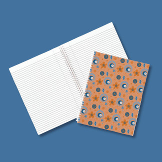 Cuaderno Patrón floral de verano de Zesty