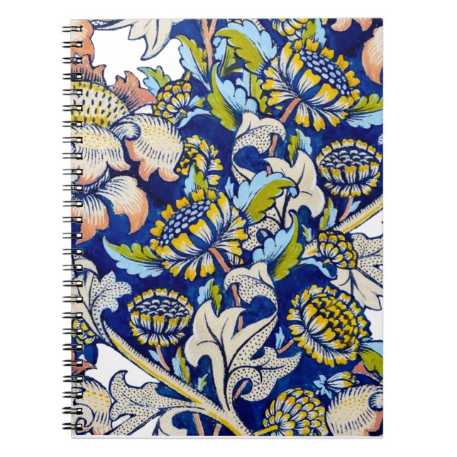Cuaderno Patrón floral de William Morris (Frente)