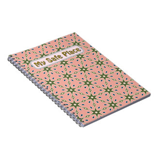 Cuaderno “Patrón floral geométrico suave | Sanación y atenc