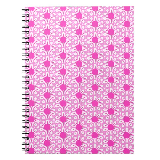 Cuaderno Patrón floral lindo (Frente)