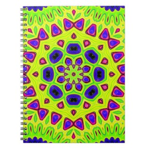 Cuaderno Patrón floral moderno. Ilustracion Raster. Persia