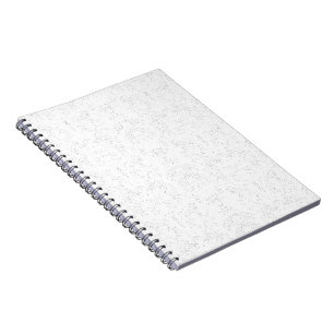 Cuaderno Patrón floral monocromo – Arte elegante sin costur