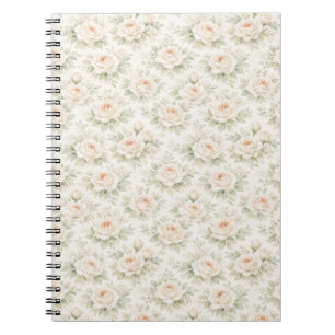 Cuaderno Patrón floral nupcial