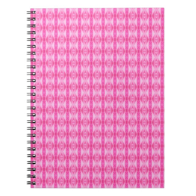 Cuaderno Patrón floral rosa (Frente)