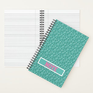 Cuaderno Patrón floral ruso elegante