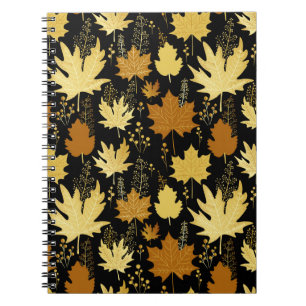 Cuaderno Patrón floral sin soldadura
