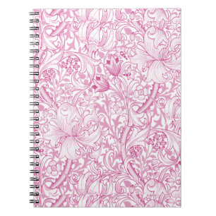 Cuaderno Patrón floral William Morris Golden Lily