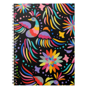 Cuaderno Patrón Floral Y Glamour Sin Marea Moderno