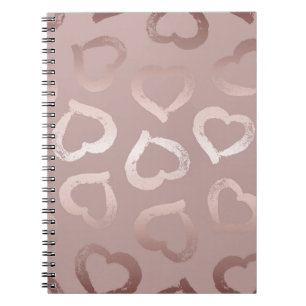 Cuaderno Patrón fluido del corazón
