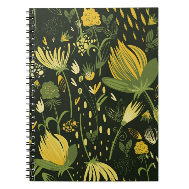 Cuaderno Patrón fluido sin fisuras (Frente)