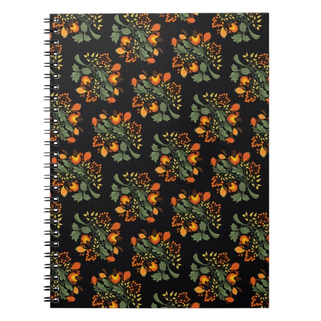 Cuaderno Patrón folclórico ucraniano. Ucrania (Frente)