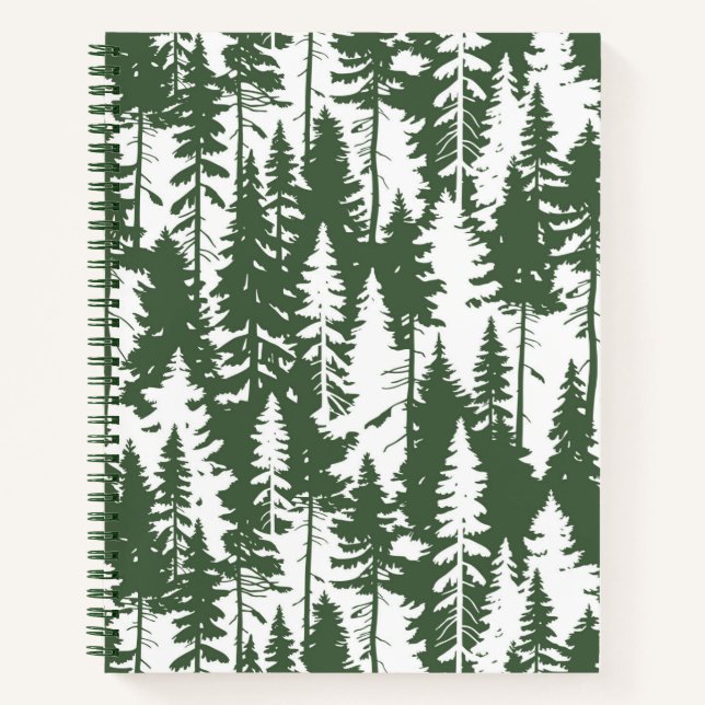 Cuaderno Patrón forestal de Woodland (Anverso)
