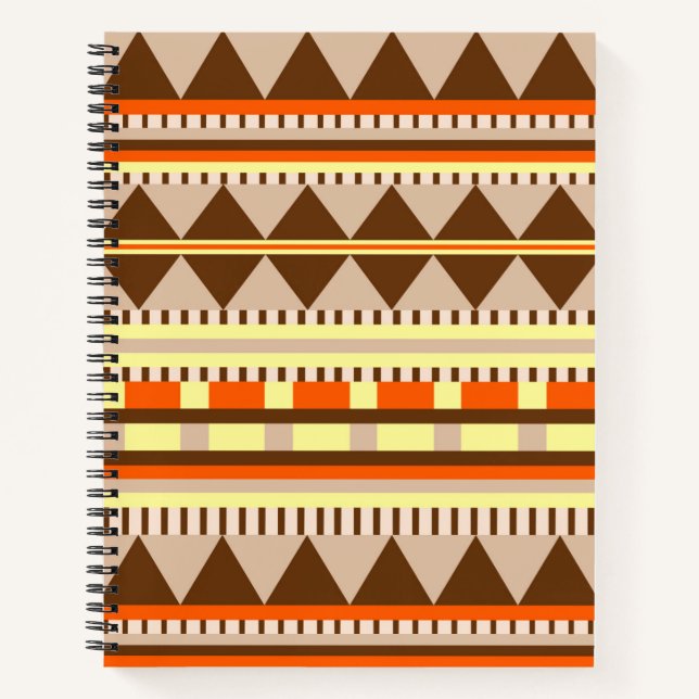 Cuaderno Patrón geométrico (Anverso)