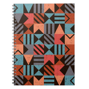Cuaderno Patrón geométrico 28