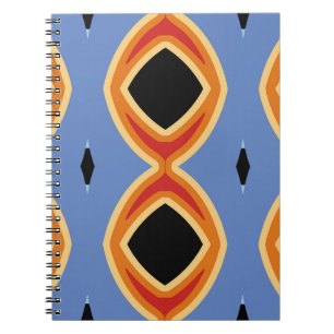 Cuaderno Patrón geométrico abstracto.abstracto, fondo, m