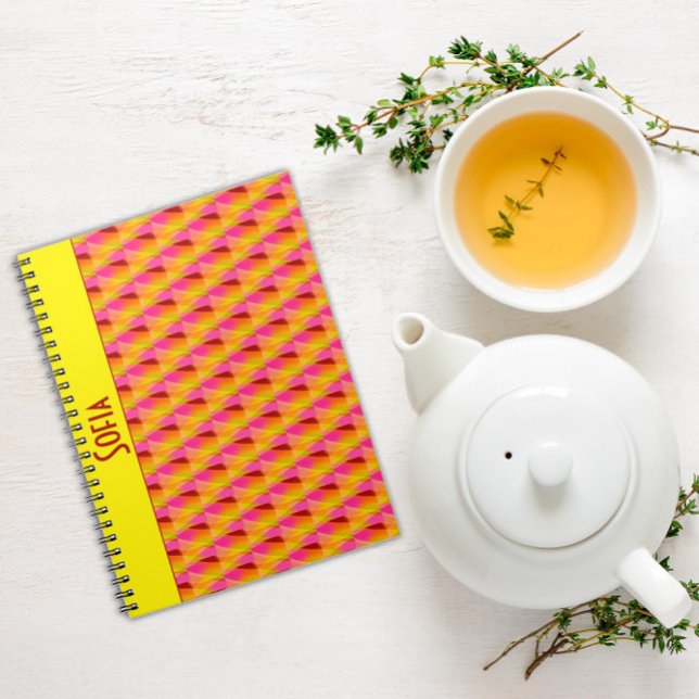 Cuaderno Patrón geométrico abstracto Portátil de fotografía (Subido por el creador)