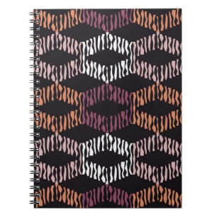 Cuaderno Patrón geométrico abstracto sin inconvenientes. Ti