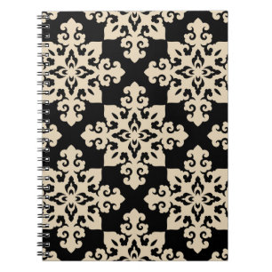 Cuaderno Patrón geométrico del motivo ornamental asiático