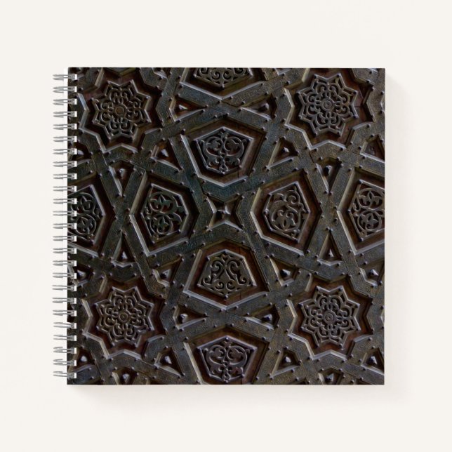 Cuaderno Patrón geométrico islámico (Anverso)
