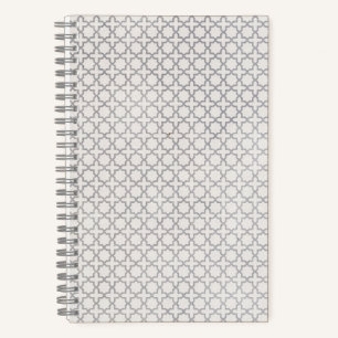Cuaderno Patrón geométrico islámico beige
