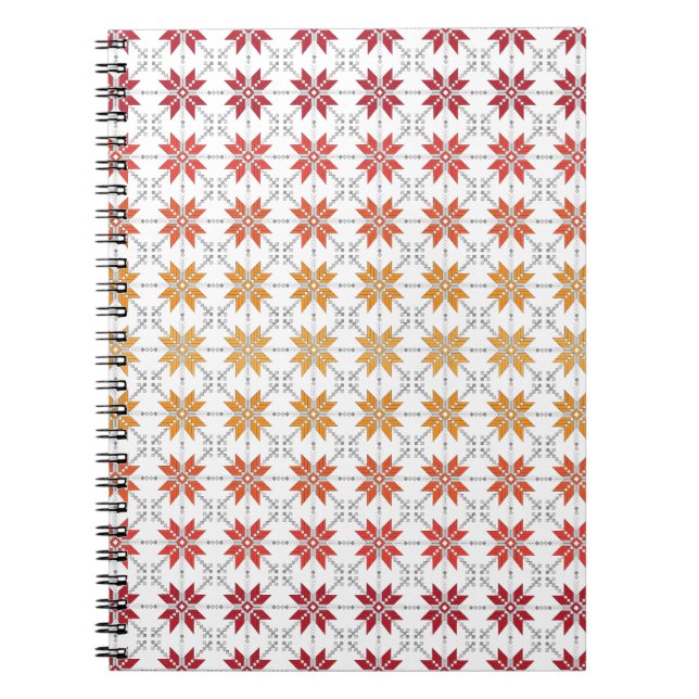 Cuaderno Patrón geométrico IV del SUN matutino (Frente)