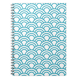 Cuaderno Patrón geométrico japonés moderno