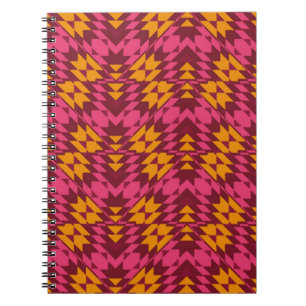 Cuaderno Patrón geométrico sin soldadura