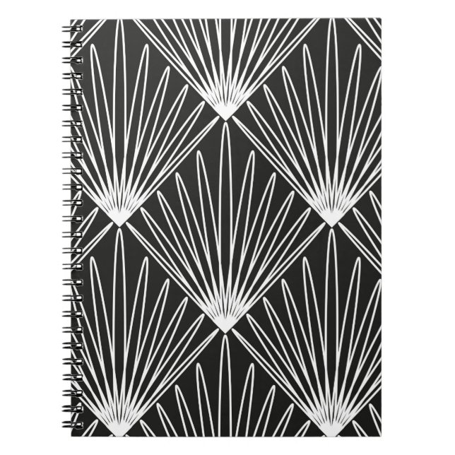 Cuaderno Patrón geométrico sin soldadura (Frente)