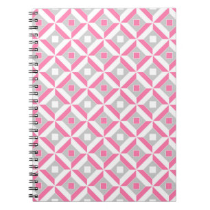 Cuaderno Patrón geométrico sin soldadura