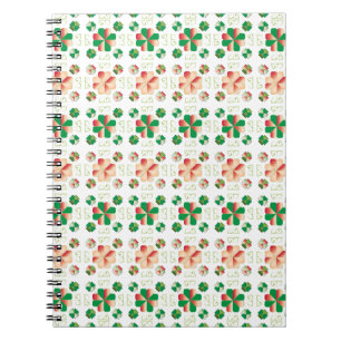 Cuaderno Patrón geométrico X del signo del SUN letón tradic