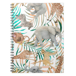 Cuaderno Patrón incoloro dibujado a mano sin costura con ag